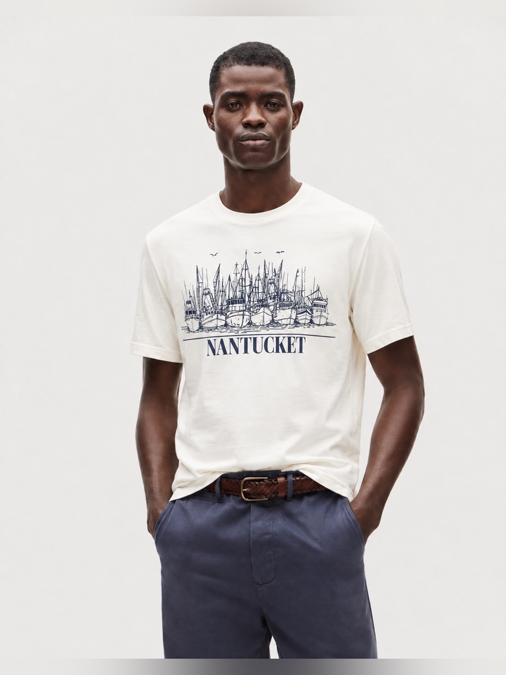 J.Crew Vintage-wash cotton graphic T-shirt